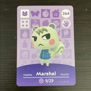 Animal Crossing Amiibo - Marshal